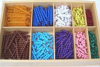 Les perles colorées